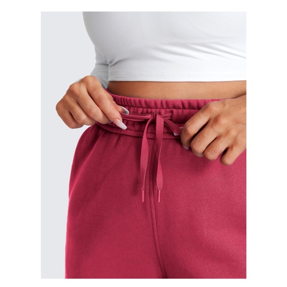 CRZ YOGA Cotton Fleece Lined Sweatpant Straight Leg - Picture 3 of 4